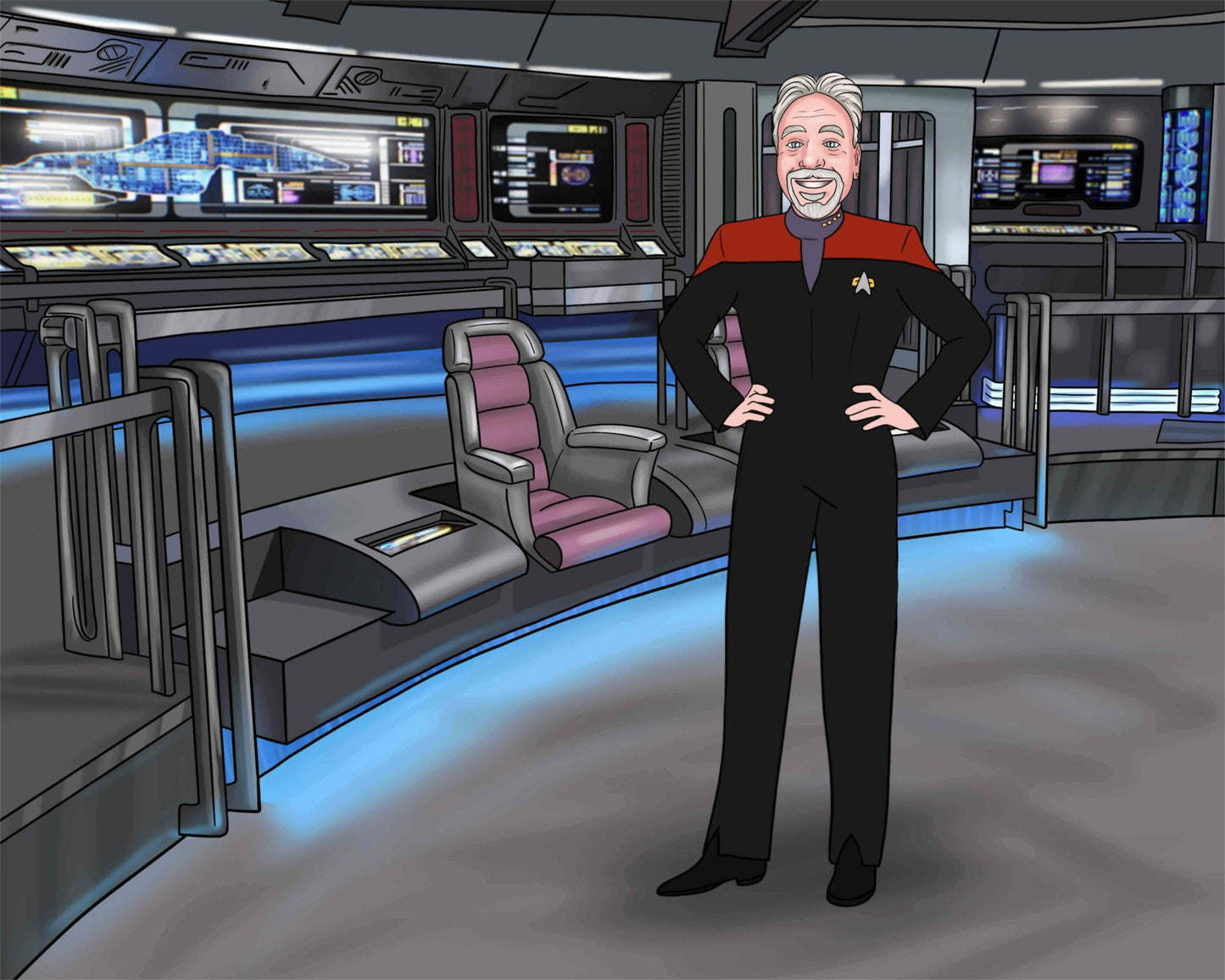 USS Voyager Portrait