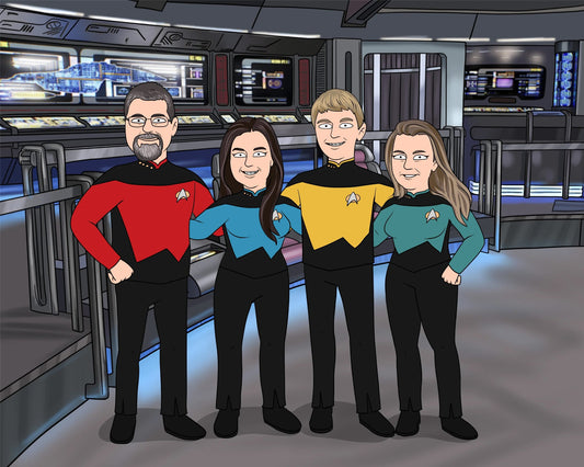 USS Voyager Portrait