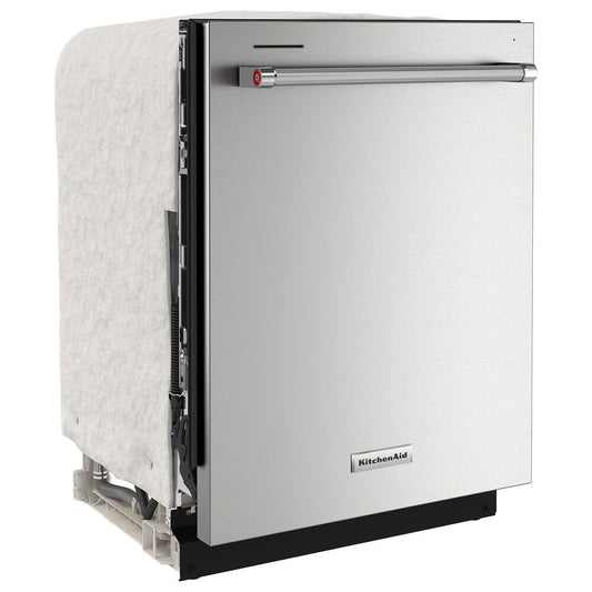 KitchenAid 24″ Fully-Integrated Built-In Dishwasher with 30 Total Wash Jets in PrintShield Stainless Steel