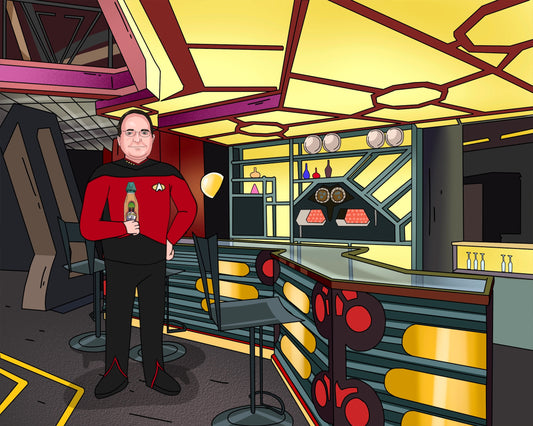 Quark's Bar Portrait