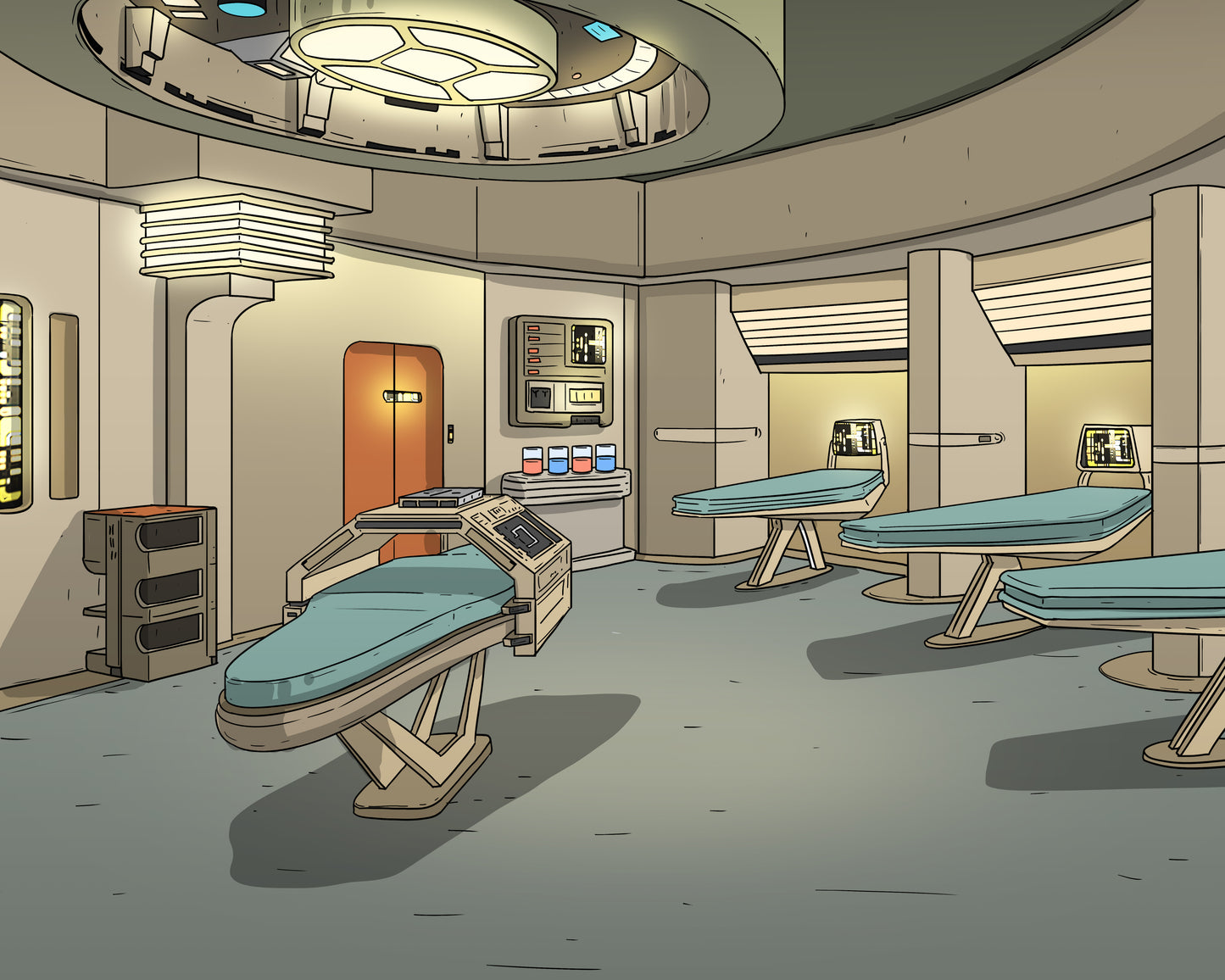 Custom Starship Crew Member Portrait – Personalized Trekkie Art