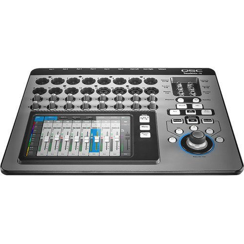 QSC TouchMix-16 Compact Digital Mixer with Watertight Road Case Kit