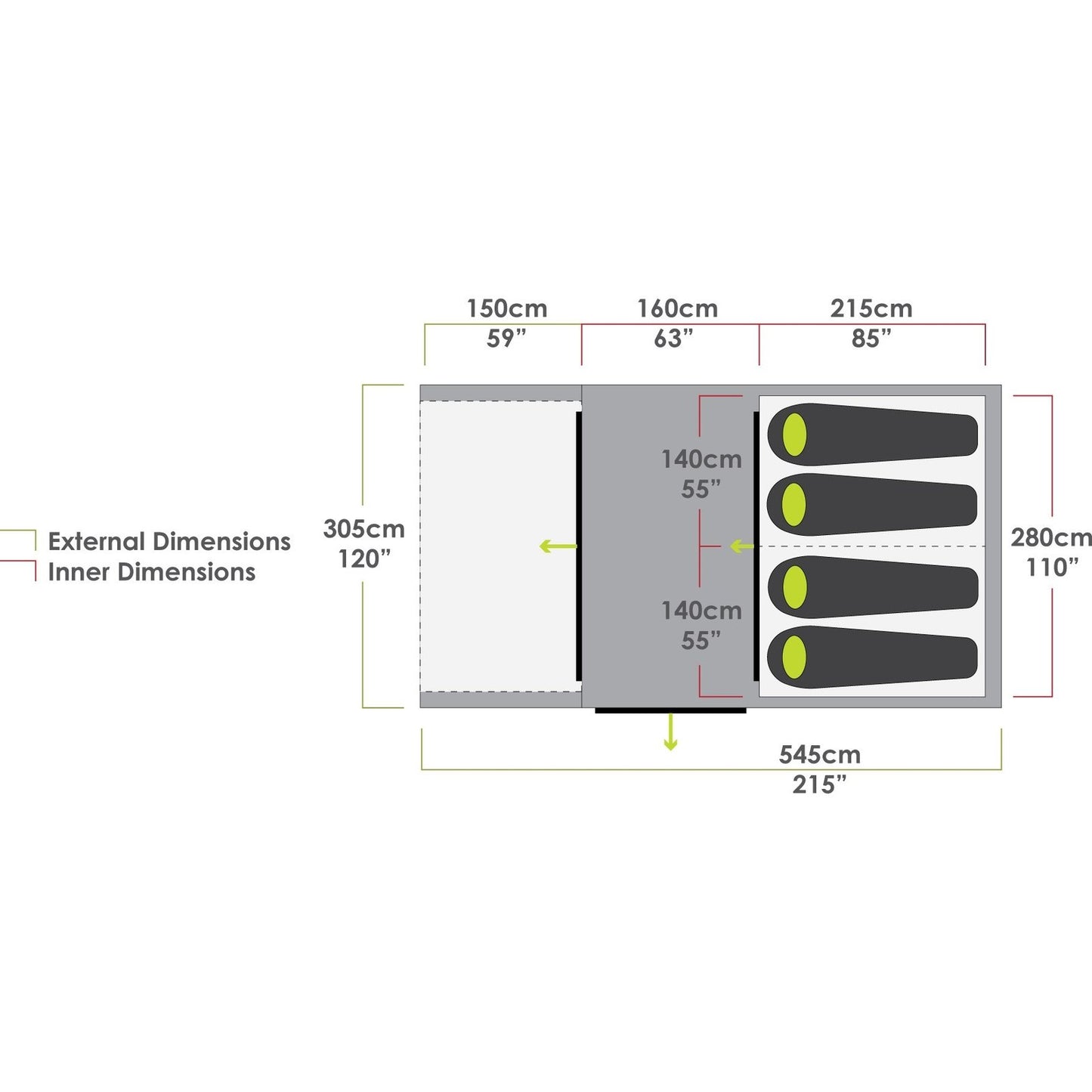 Zempire Evo TM V2 Air Tent
