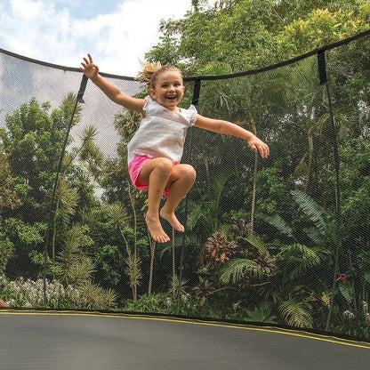 Springfree Trampoline 8′ Compact Round Trampoline with Safety Enclosure
