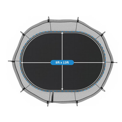 Springfree Trampoline Large Oval 8 ft x 13 ft