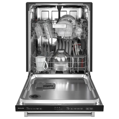 KitchenAid 24″ Fully-Integrated Built-In Dishwasher with 30 Total Wash Jets in PrintShield Stainless Steel