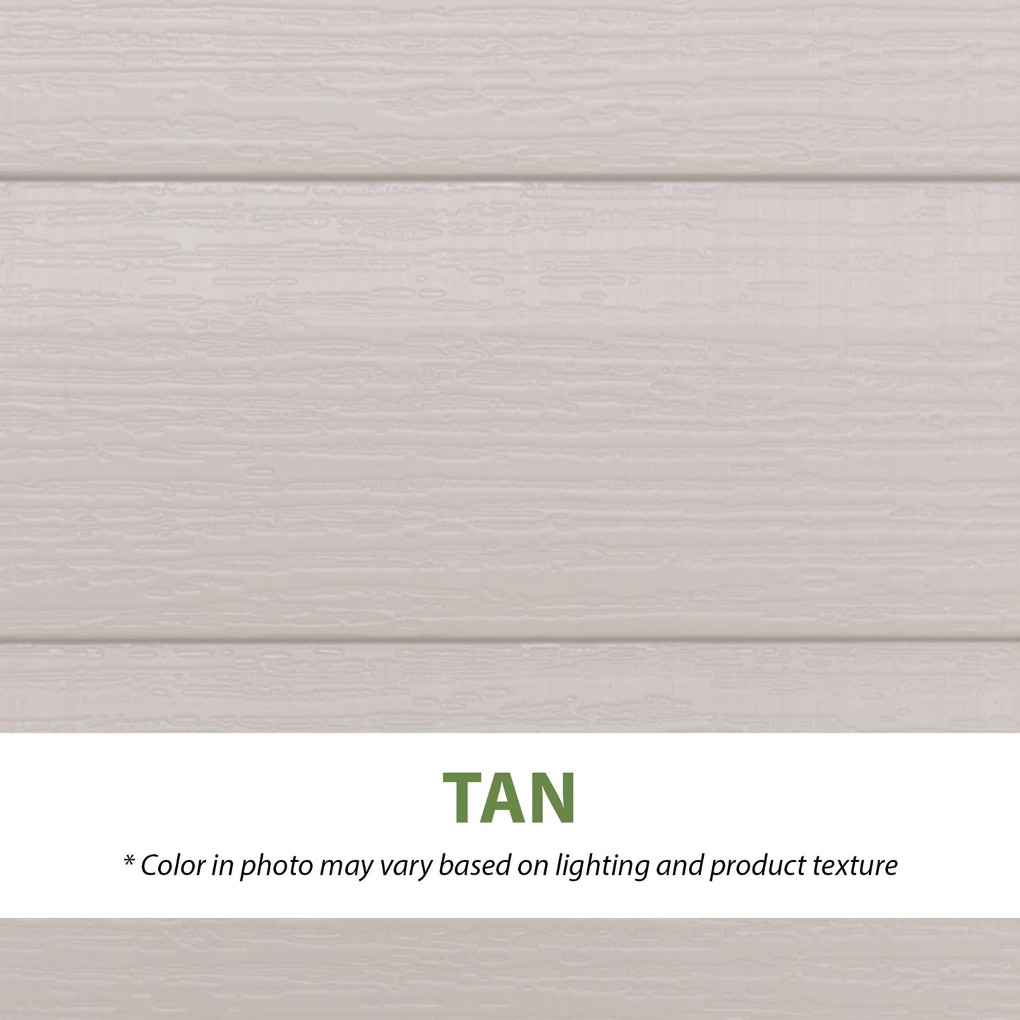 Lifetime Lockable Polyethylene Outdoor Storage Shed, 10′ x 8′, Tan & Brown (60005)