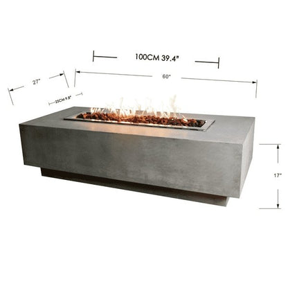 Elementi Granville Fire Pit Table