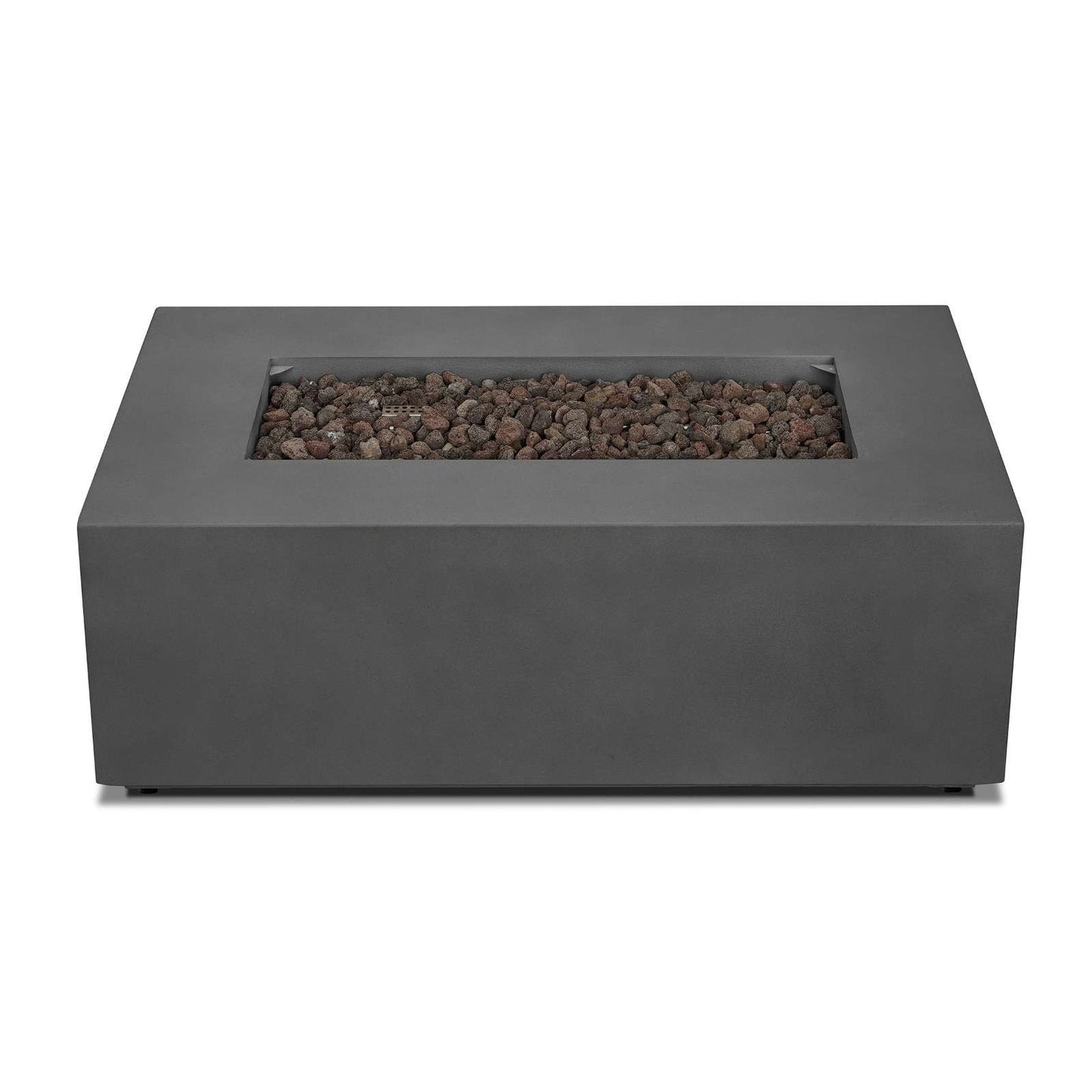 Real Flame Aegean 42″ Rectangle Propane Gas Outdoor Fire Table