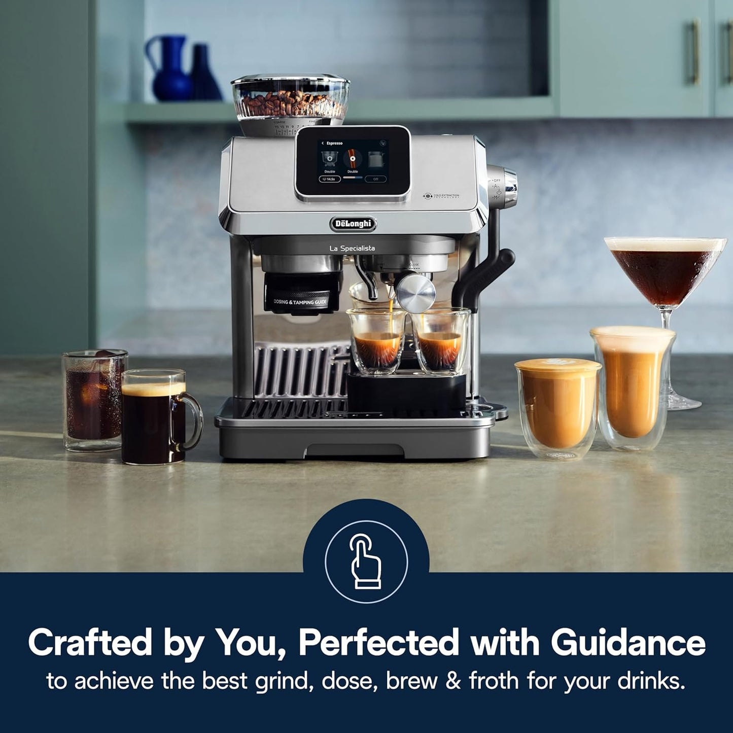 De’Longhi La Specialista Touch Espresso Machine with Cold Brew