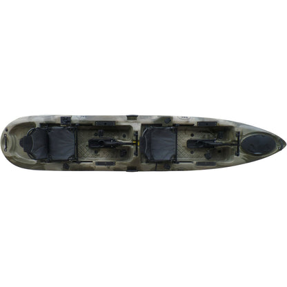 BKC PK14 14′ Tandem Sit-On-Top Pedal Drive Kayak