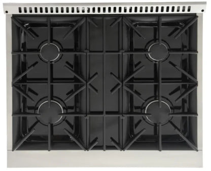 Kucht 30 Gas Range in Titanium