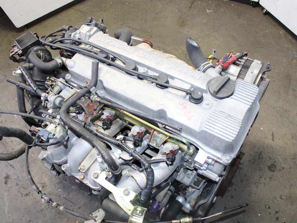 JDM 1993-2001 Nissan Altima Motor KA24DE A/T Transmission 2.4L 4 Cyl Engine