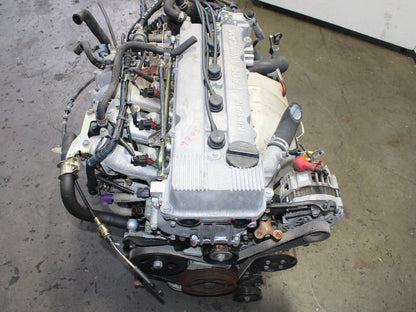JDM 1993-2001 Nissan Altima Motor KA24DE A/T Transmission 2.4L 4 Cyl Engine
