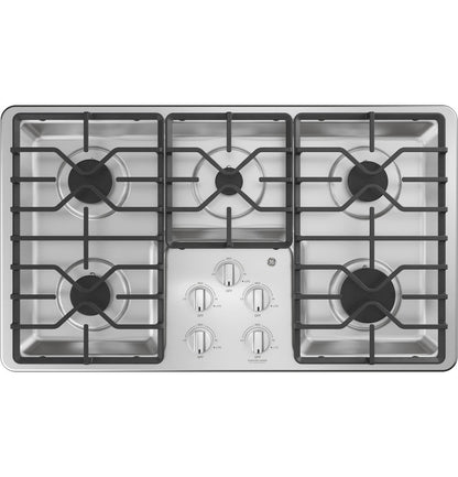 GE 36″ Built-In Gas Cooktop JGP3036SLSS