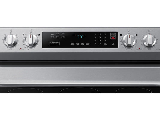 Samsung 6.3 Cu. Ft. Smart Freestanding Electric Range NE63A6311SS