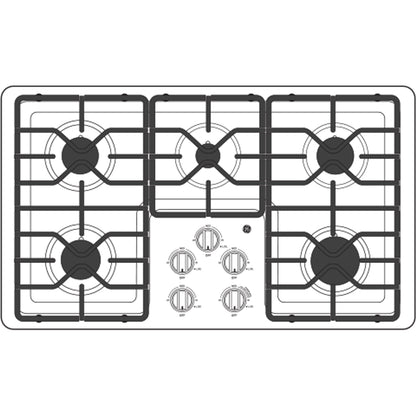 GE 36″ Built-In Gas Cooktop JGP3036SLSS
