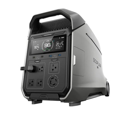 EcoFlow DELTA Pro 3 Portable Power Station | 4096Wh | 4000W | 2600W Solar Input