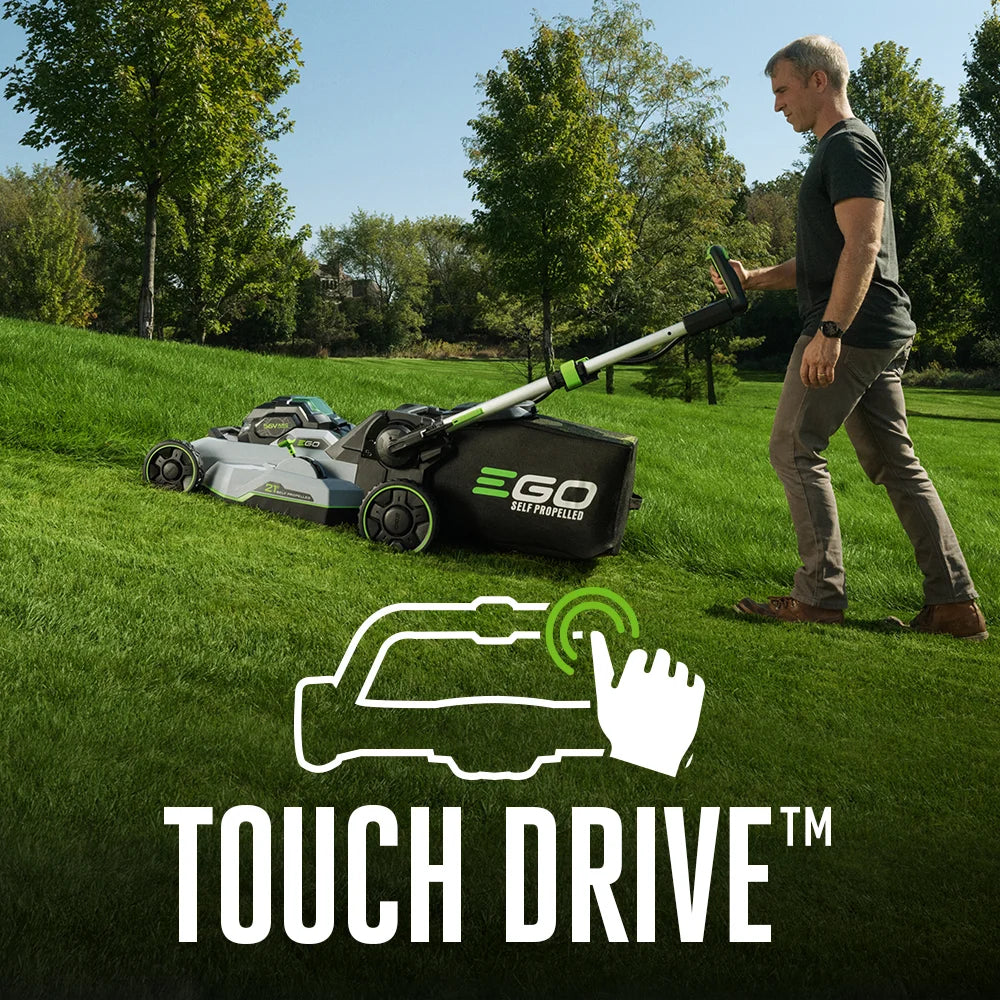 EGO 21in Select Cut Self Propelled Mower with Touch Drive Includes G3 7.5 Battery & 550w Charger (REGLM2135SP)